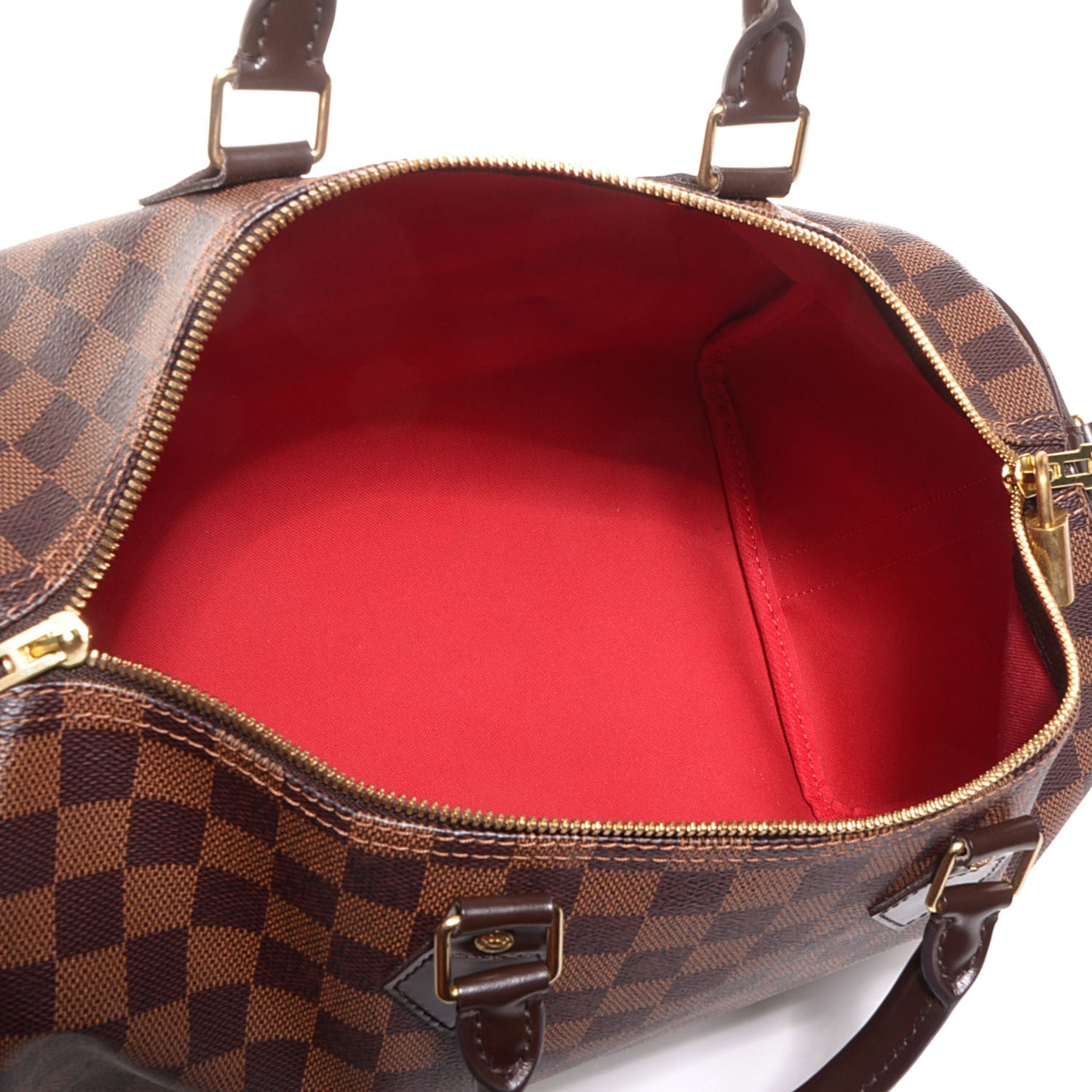Louis Vuitton Damier Ebene Speedy Bandouliere 35 5 of 8