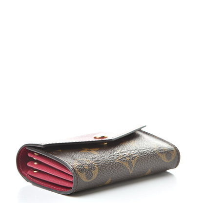 Louis Vuitton Monogram Sarah Multicartes Fuchsia 4 of 8