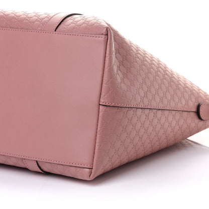 Gucci Soft Microguccissima Large Dome Satchel Soft Pink 11 of 11
