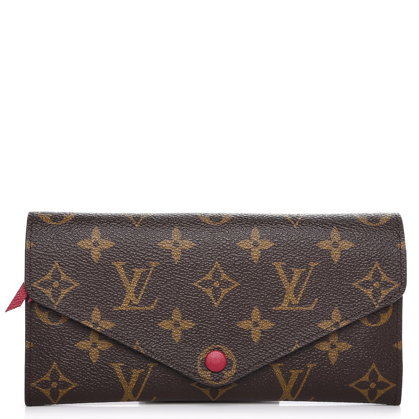 Monogram Josephine Wallet Fuchsia