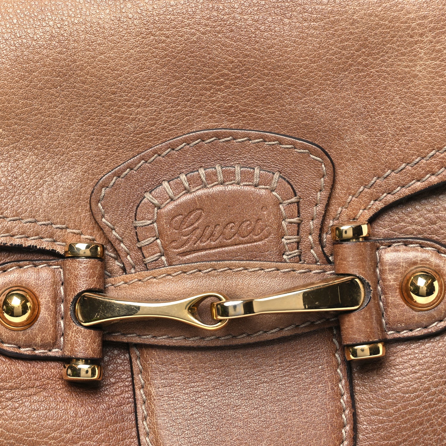 Gucci Libeccio Large New Pelham Shoulder Bag Brown 8 of 10