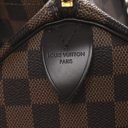 Louis Vuitton Damier Ebene Speedy 30 7 of 14