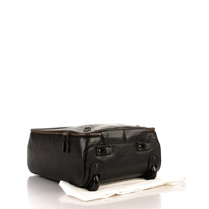 Balenciaga Agneau Classic Hardware Voyage Carry On Trolley Black 4 of 8