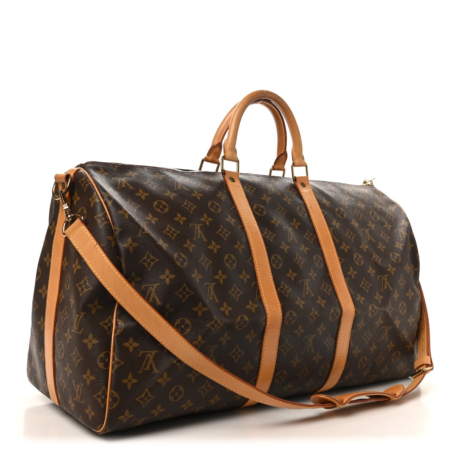 Louis Vuitton Monogram Keepall Bandouliere 55 2 of 11
