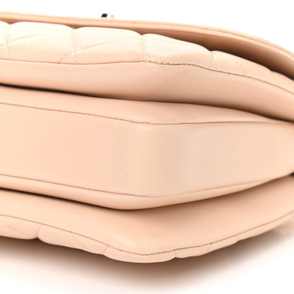 Chanel Lambskin Quilted Small Trendy CC Dual Handle Flap Bag Light Beige 10 of 10