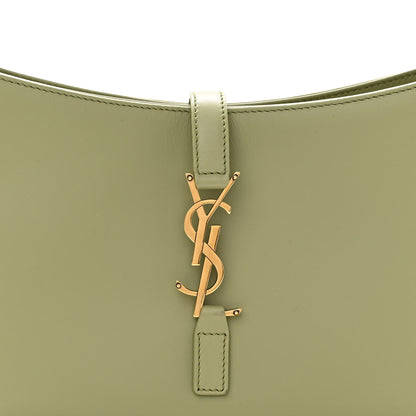 Saint Laurent Smooth Calfskin Le 5 A 7 Hobo Pistache 8 of 10