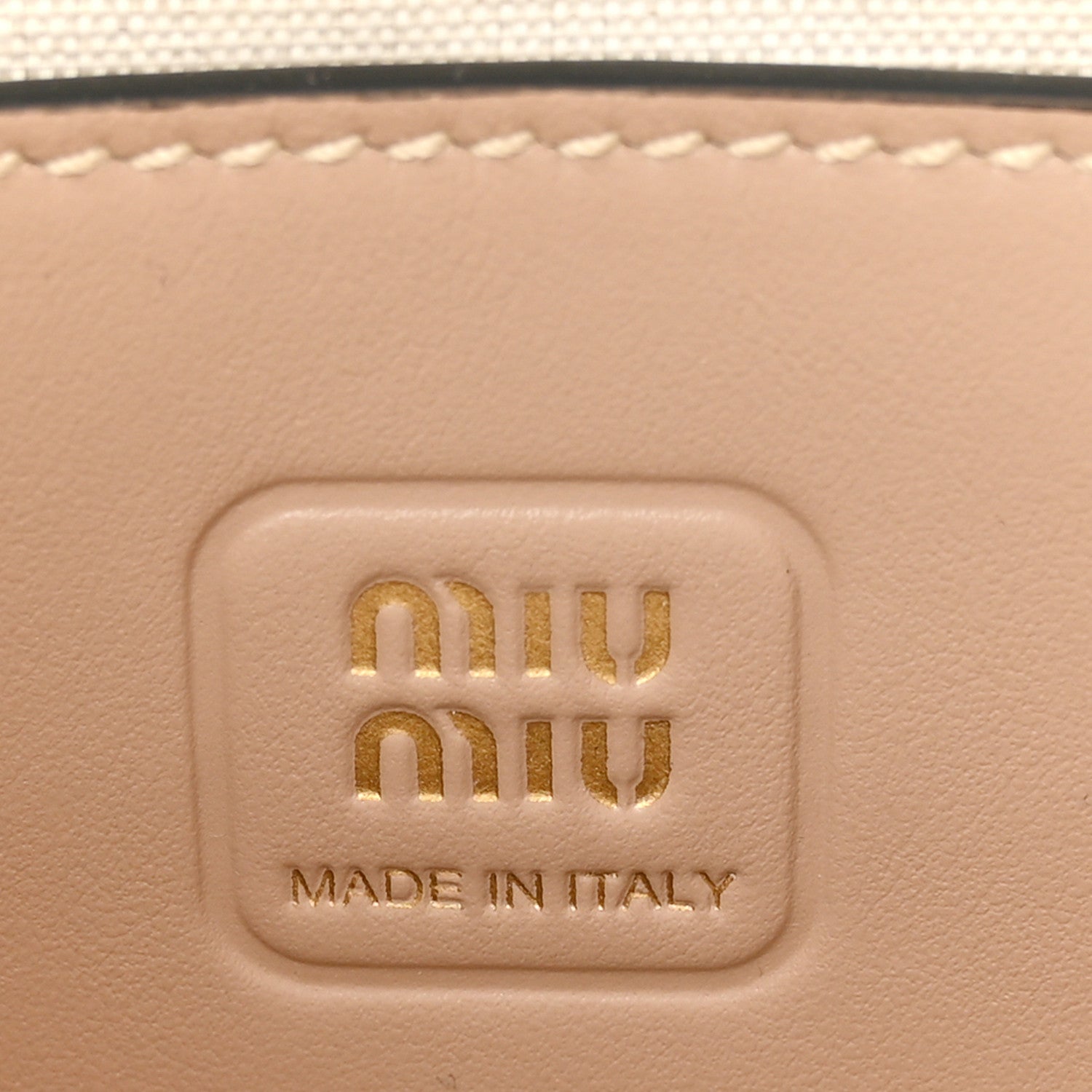 Miu Miu Nappa Mini Ivy Bag Cammeo 6 of 9