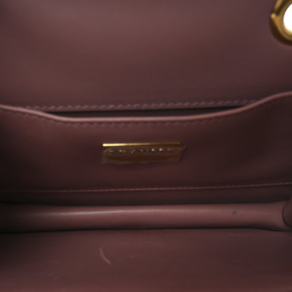 Dolce & Gabbana DOLCE GABBANA Smooth Calfskin Small DG Amore Envelope Bag Pink 5 of 9