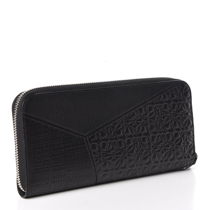 Loewe Calfskin Puzzle Open Wallet Black 3 of 10