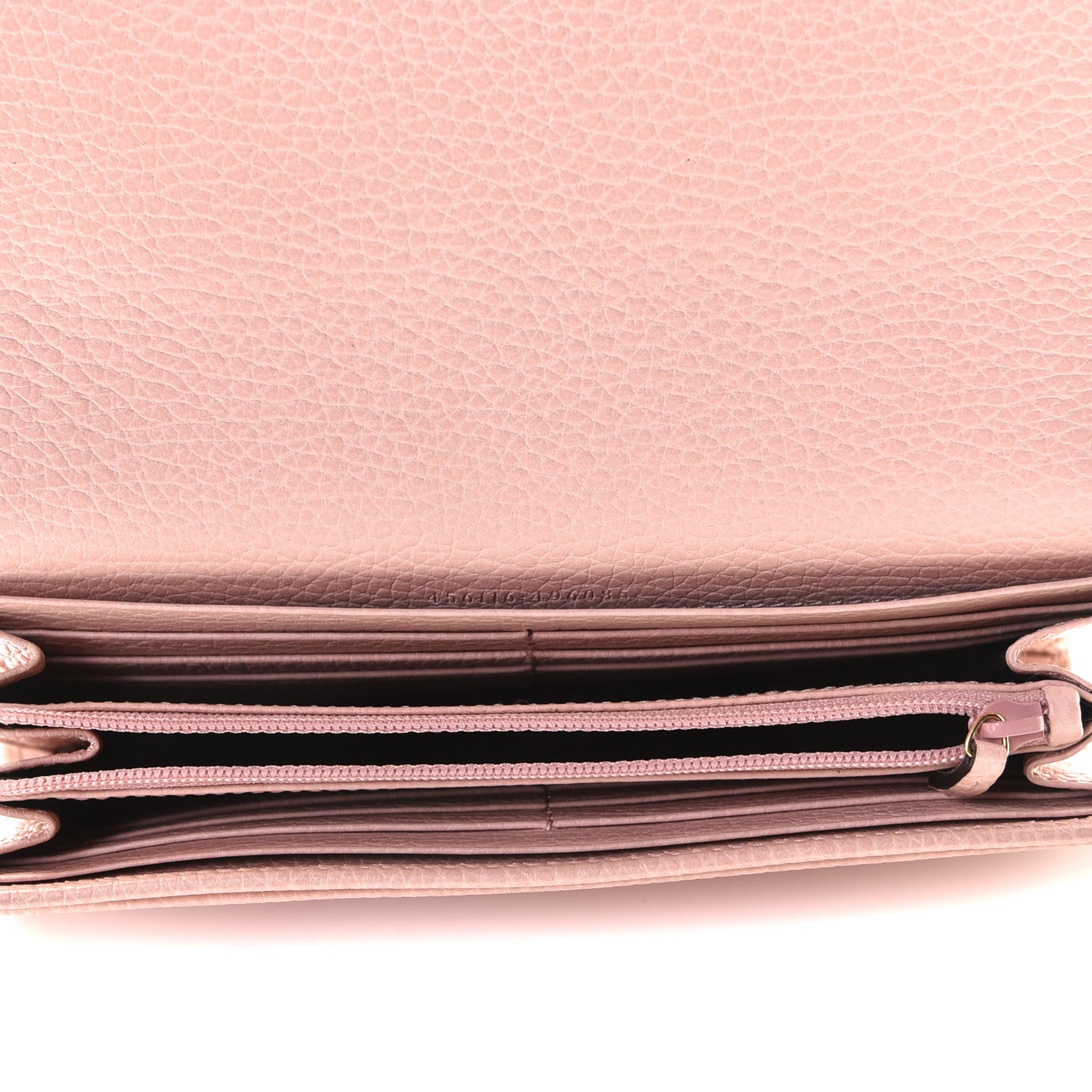 Gucci Dollar Calfskin GG Marmont Continental Wallet Perfect Pink 7 of 8