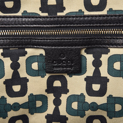 Gucci Guccissima Signoria Large Dome Bag Black 6 of 11