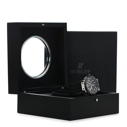Hublot Stainless Steel Ceramic Rubber 44mm Big Bang Automatic Watch Black 301.SB.131.RX 5 of 5