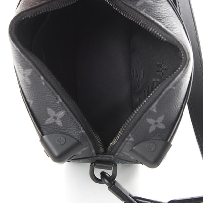 Louis Vuitton Monogram Eclipse Flower Print Mini Soft Trunk 5 of 12