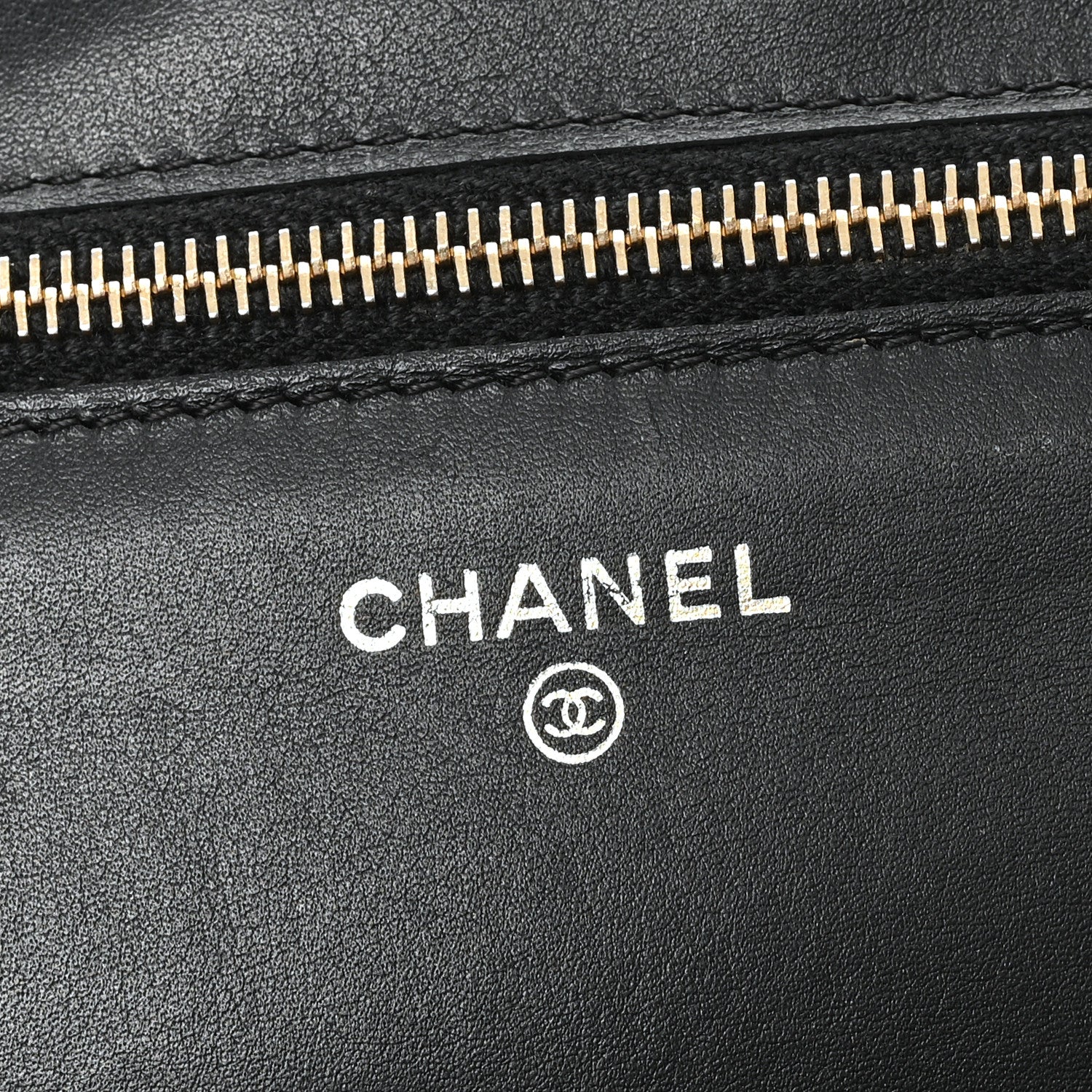 Chanel Shiny Crocodile Wallet on Chain WOC Black 6 of 11