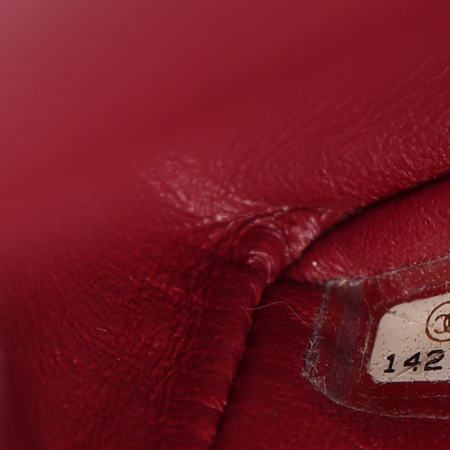 Chanel Distressed Patent Quilted 2.55 Reissue 227 Flap Red 7 of 18