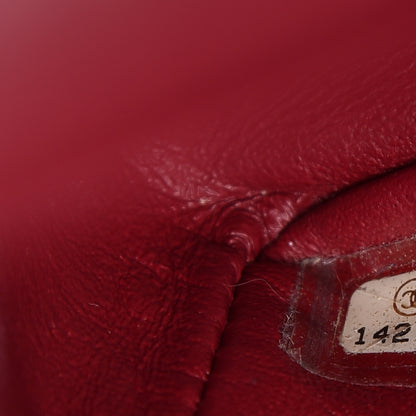 Chanel Distressed Patent Quilted 2.55 Reissue 227 Flap Red 7 of 18
