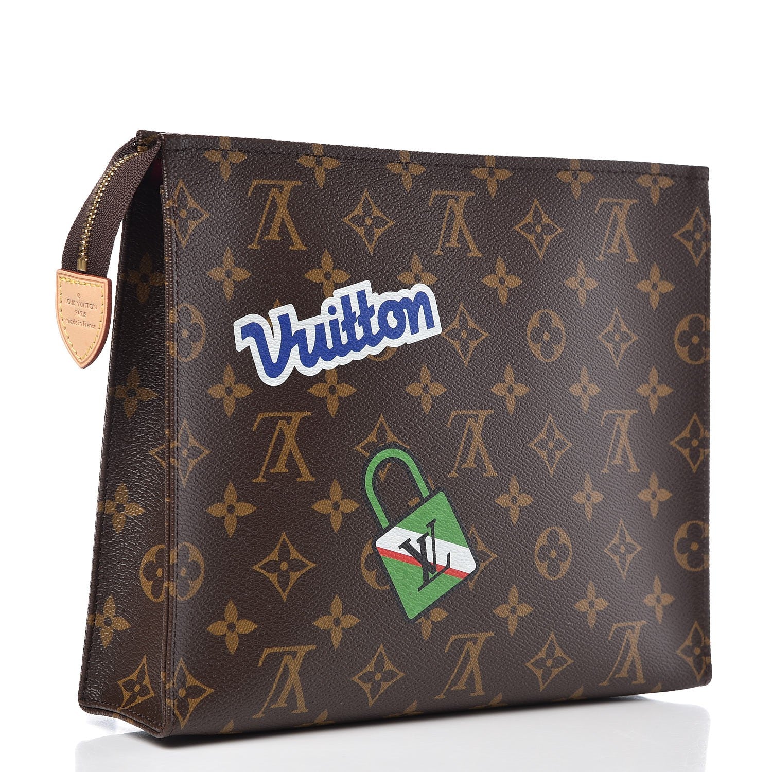 Louis Vuitton Monogram Travel Stickers Toiletry Pouch 26 3 of 7