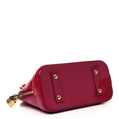 Louis Vuitton Vernis Alma BB Rose Indien 3 of 8