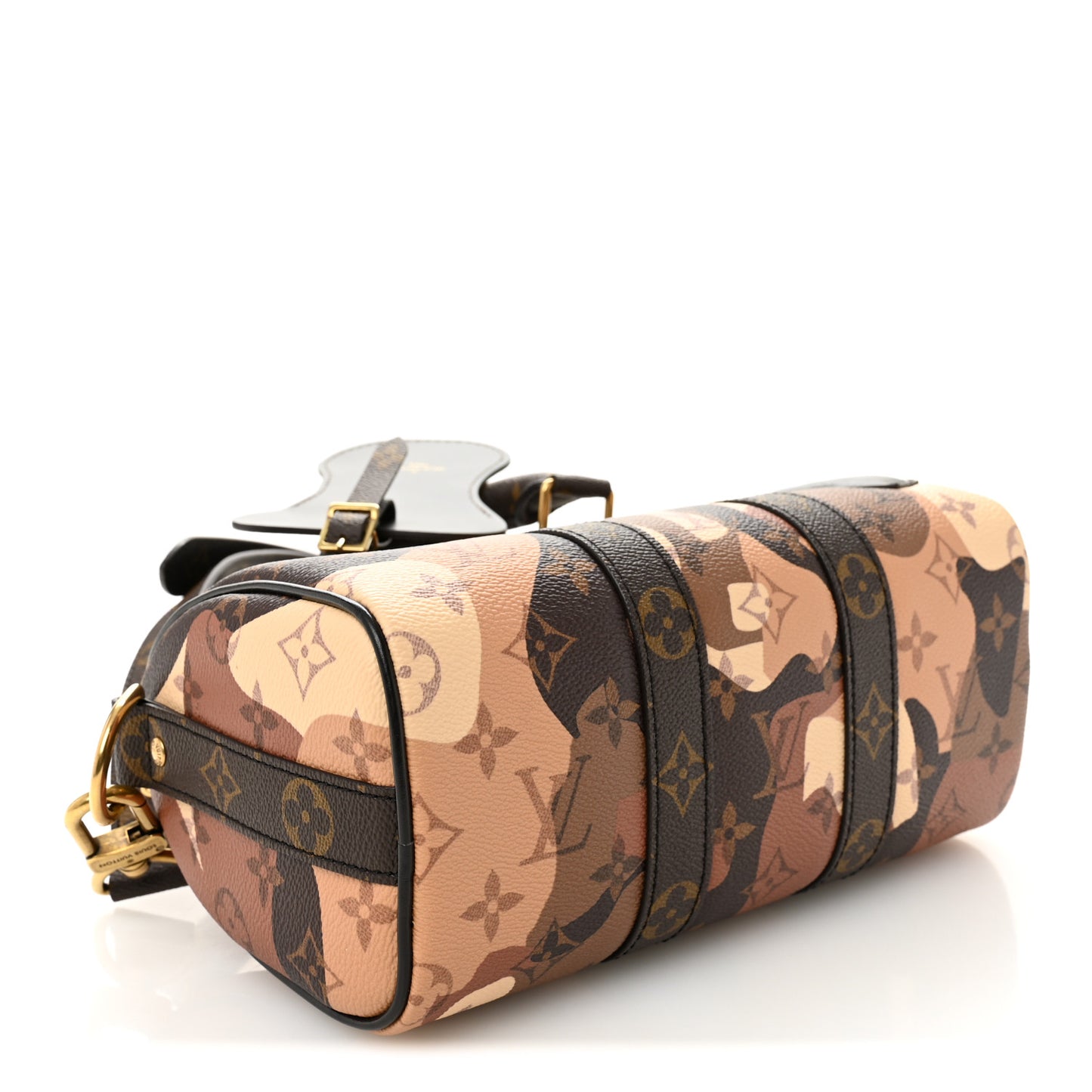 Monogram Portrait Keepall Bandouliere 25 Brown