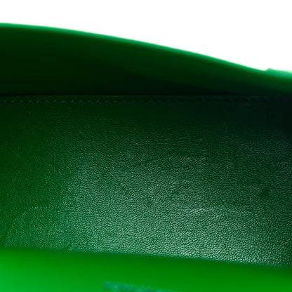 Balenciaga Shiny Calfskin Crocodile Embossed Hourglass Top Handle Bag XS Jade 4 of 10