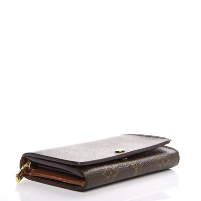 Louis Vuitton Monogram Porte-Monnaie Tresor Wallet 4 of 8