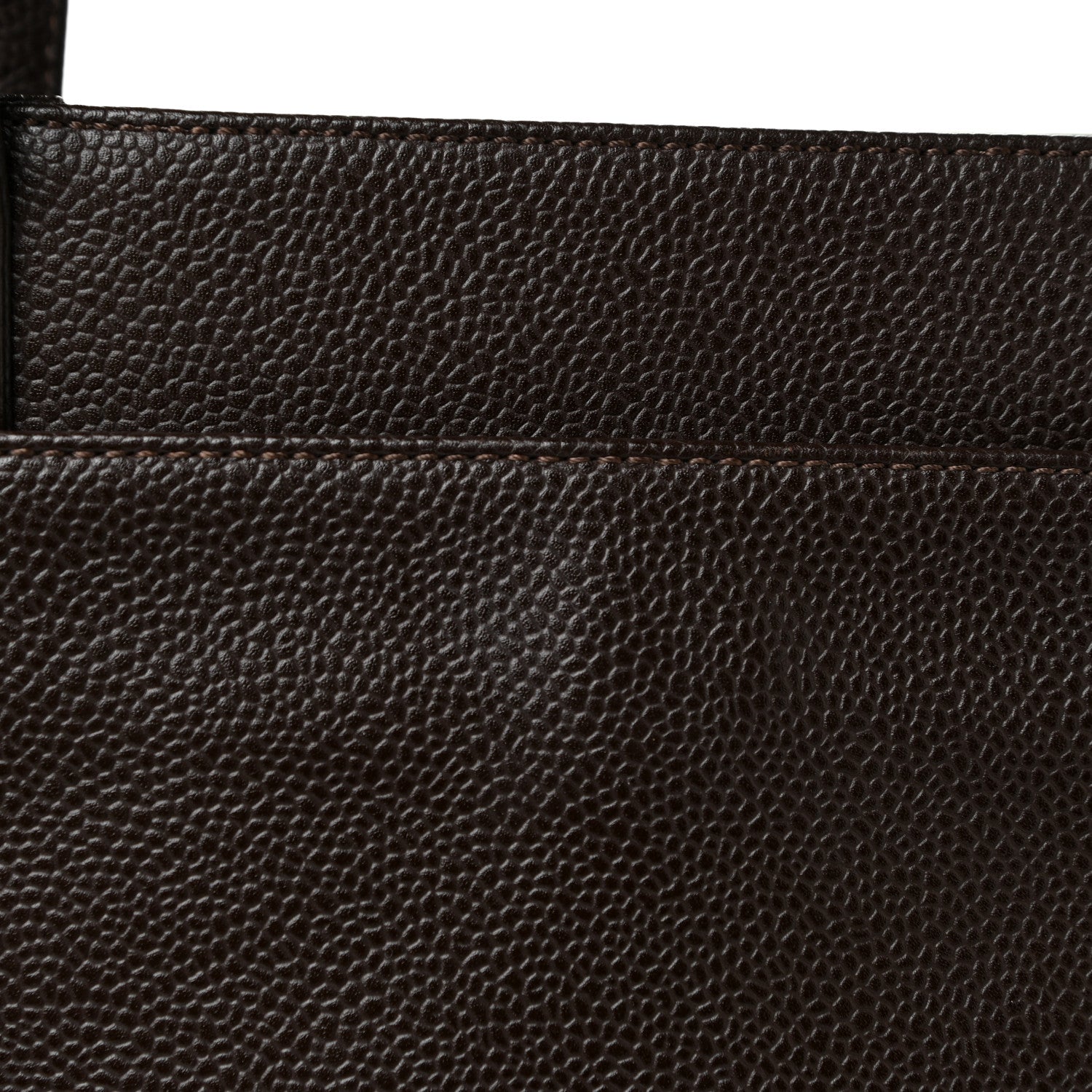 Chanel Caviar Shopper Tote Brown 10 of 17