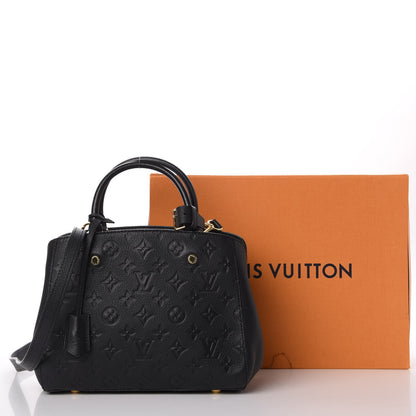Louis Vuitton Empreinte Montaigne BB Black 8 of 8