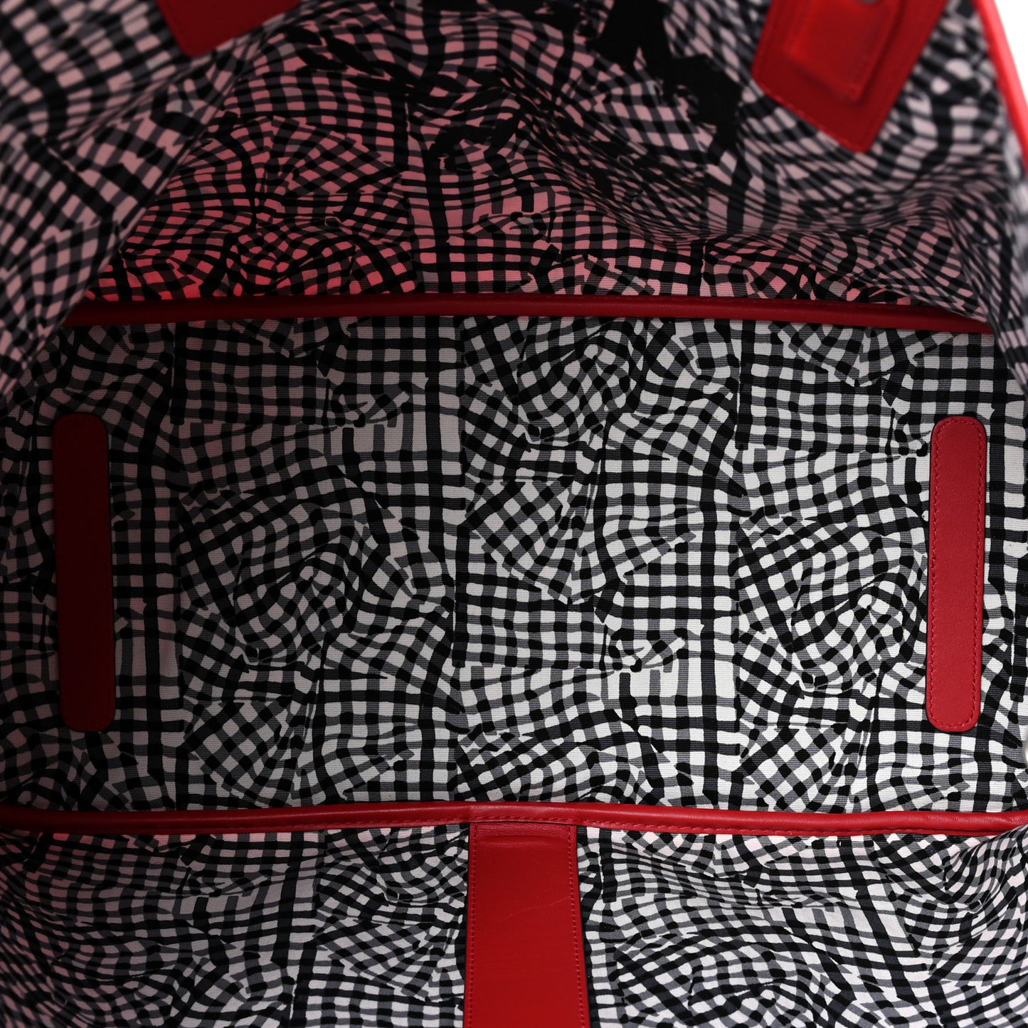 Visetos Large Liz Reversible Shopper Tote Ruby Red