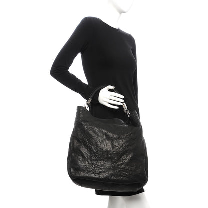 Saint Laurent Sheepskin Large Roady Hobo Black 2 of 11
