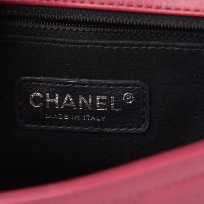 Chanel Patent Quilted Small Coco Shine Flap Pink 6 of 12