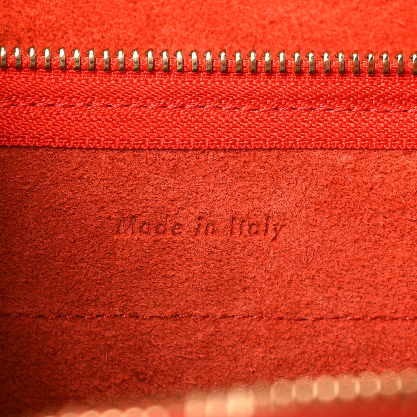 Grained Calfskin Nano Belt Bag Carnelian