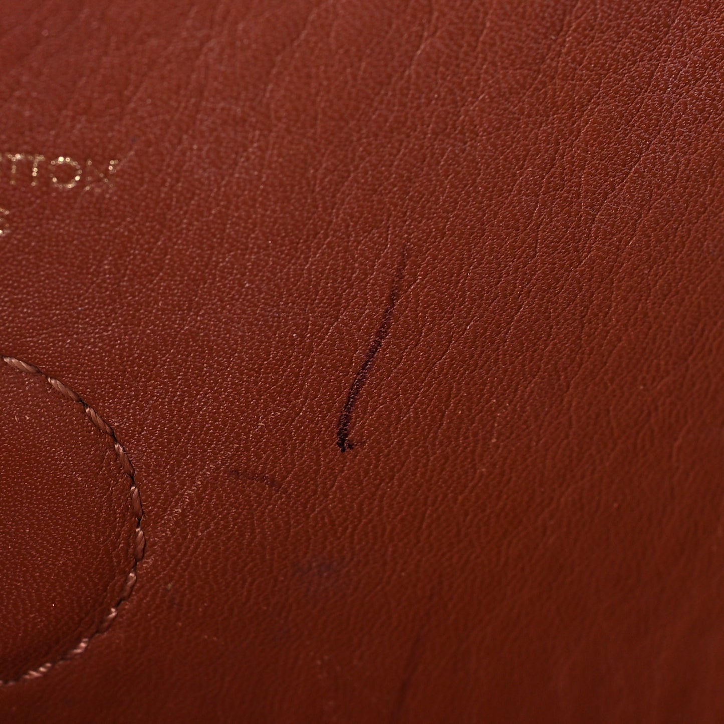 Monogram Tuileries Besace Caramel Rouge