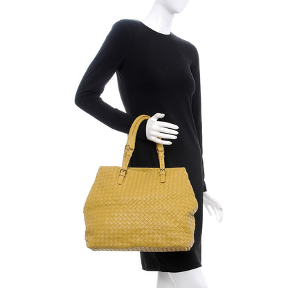 Bottega Veneta Nappa Intrecciato Tote Moutarde 2 of 8