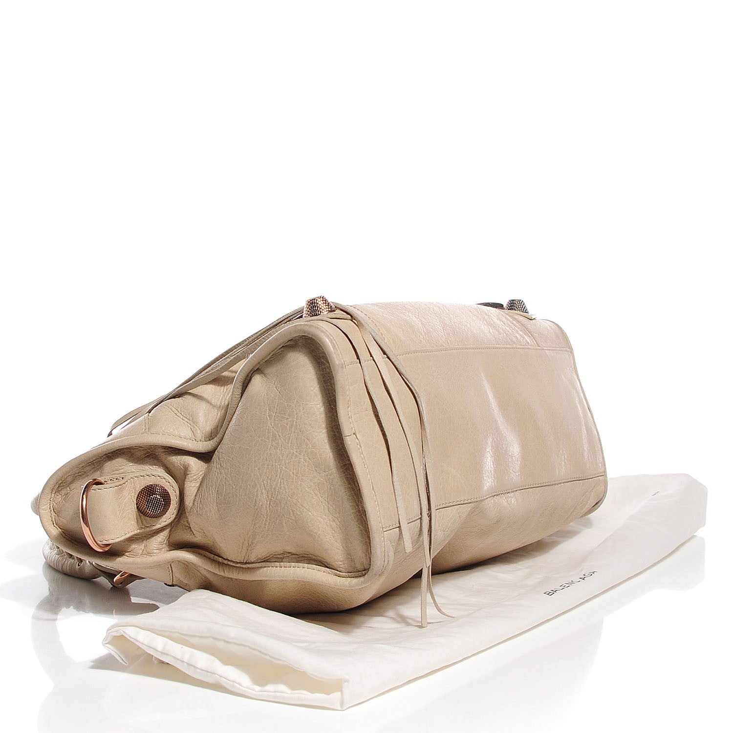 Balenciaga Agneau Giant 21 Rose Gold Hardware City Praline 4 of 12