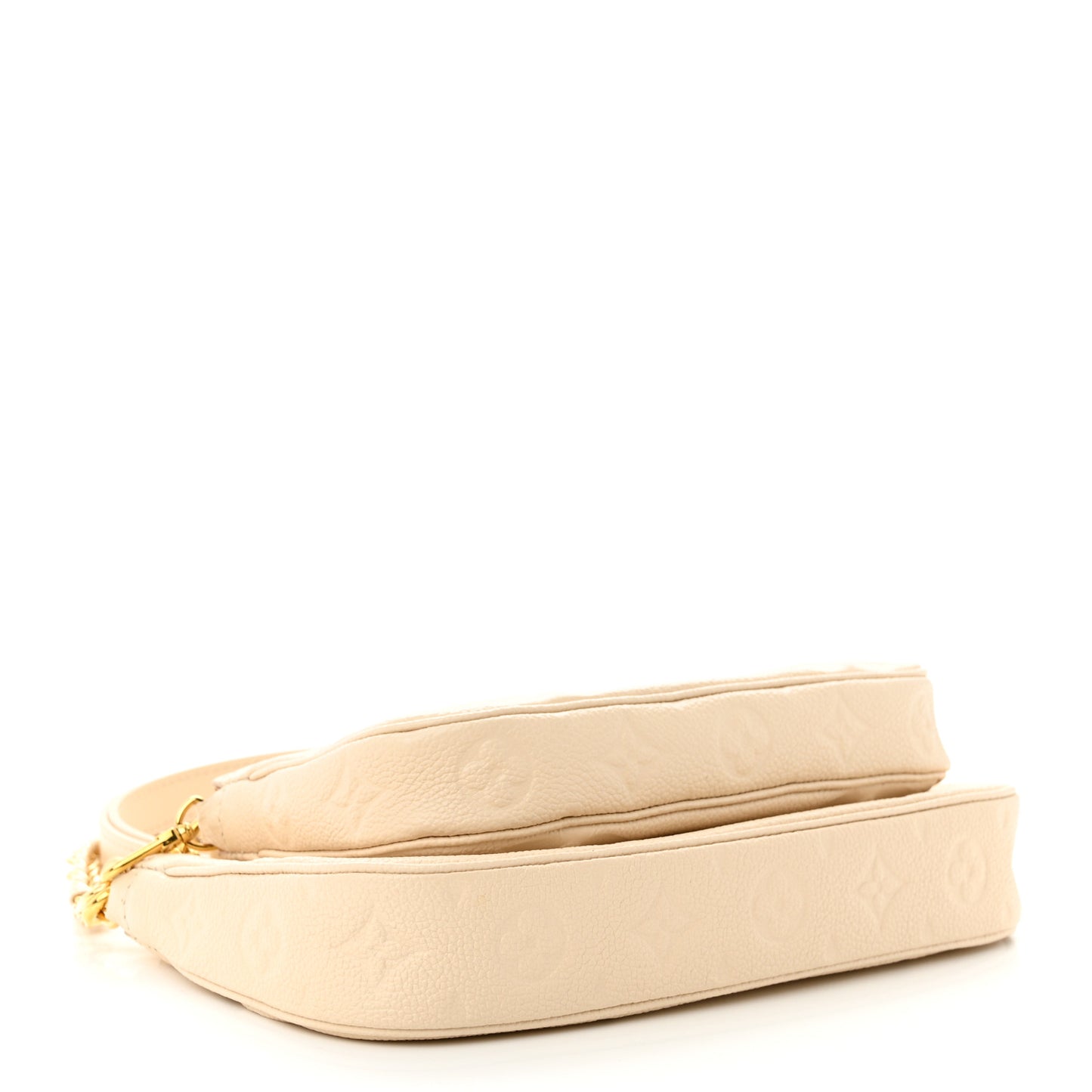 LOUIS VUITTON Empreinte Monogram Giant Multi Pochette Accessories Cream