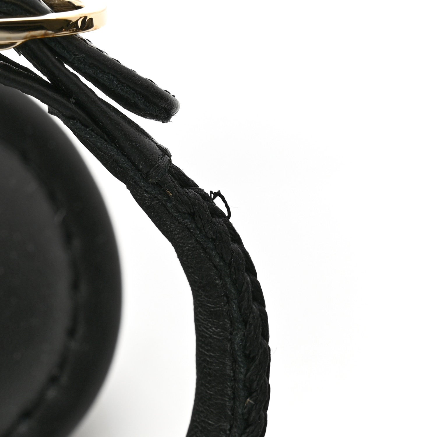 Chanel Lambskin Embroidered CC Thong Sandals 36 Black 9 of 10