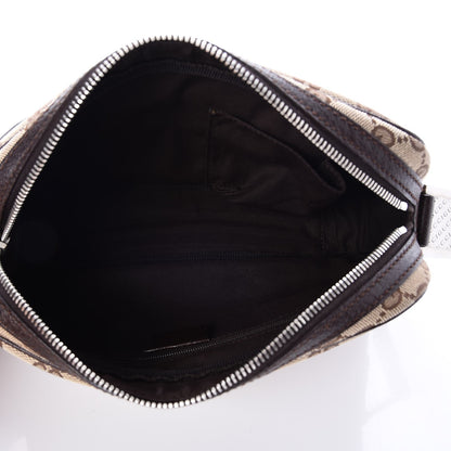 Gucci Monogram Signature Web Camera Bag Brown 5 of 8