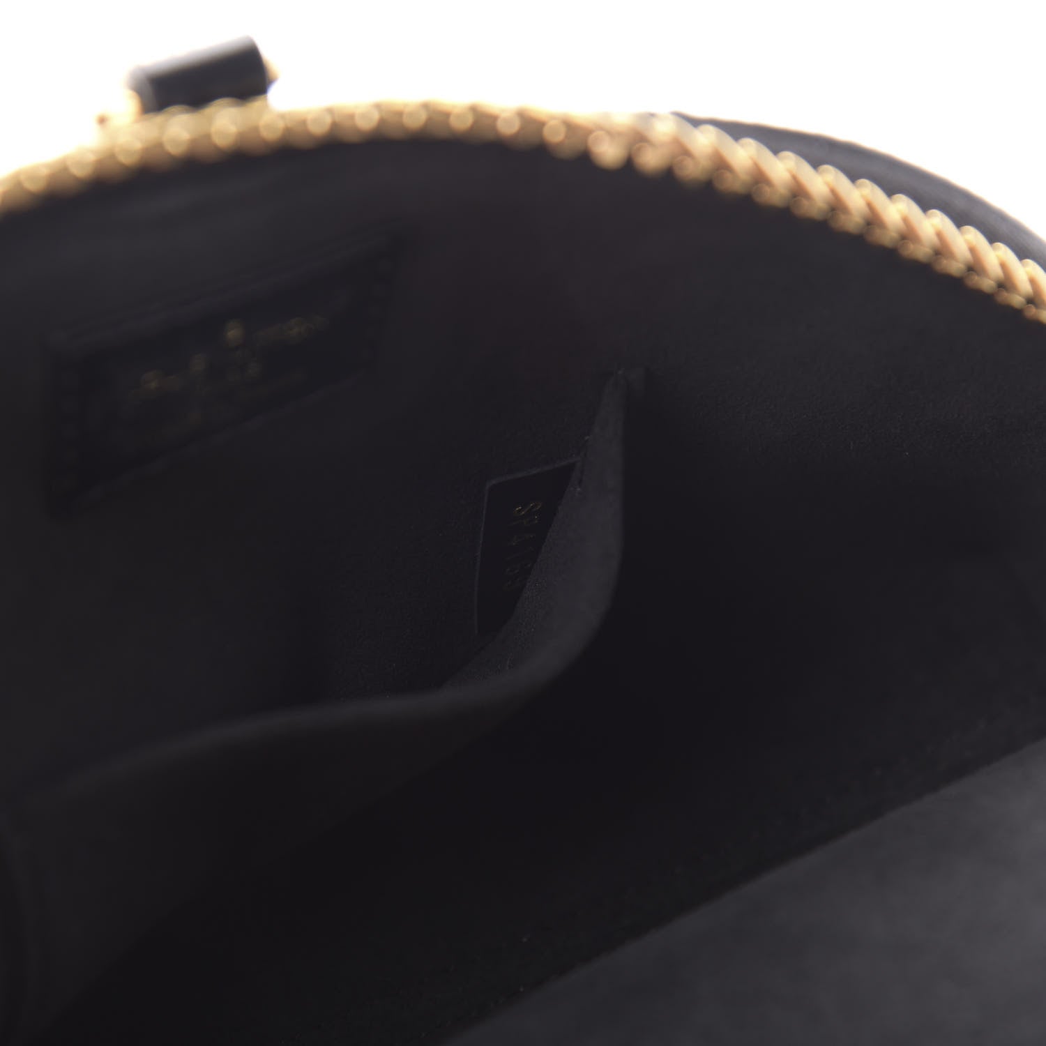 Louis Vuitton Embossed Monogram Midnight LV Moon Pochette Black 7 of 8