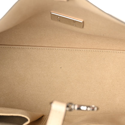 Givenchy Grained Calfskin Studded Small Shark Lock Satchel Natural Beige 5 of 10