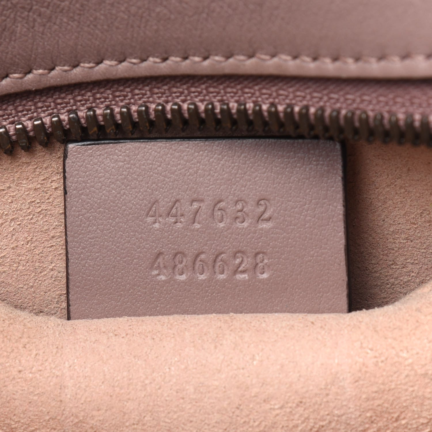 Gucci Calfskin Matelasse Small GG Marmont Chain Shoulder Bag Porcelain Rose 7 of 26