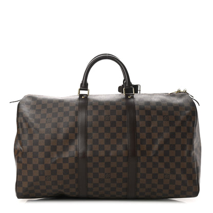 Louis Vuitton Damier Ebene Keepall 50 1 of 11
