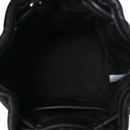 Marc Jacobs Calfskin Quilted The Bucket Bag Black 5 of 9