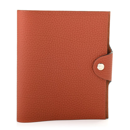 Hermes Togo Ulysse PM Agenda Cover Potiron 1 of 7