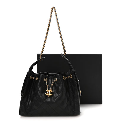 Chanel Caviar Quilted Small Chanel 25 Handbag Black 11 of 11