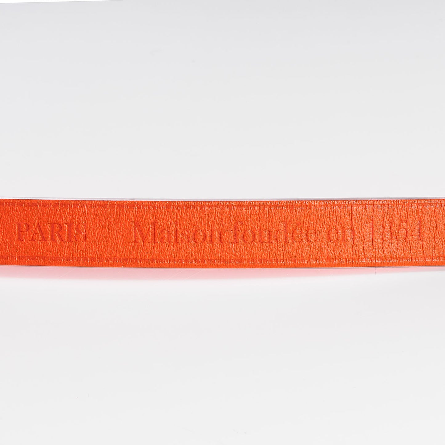 Calfskin Stamp It Bracelet 17 Piment