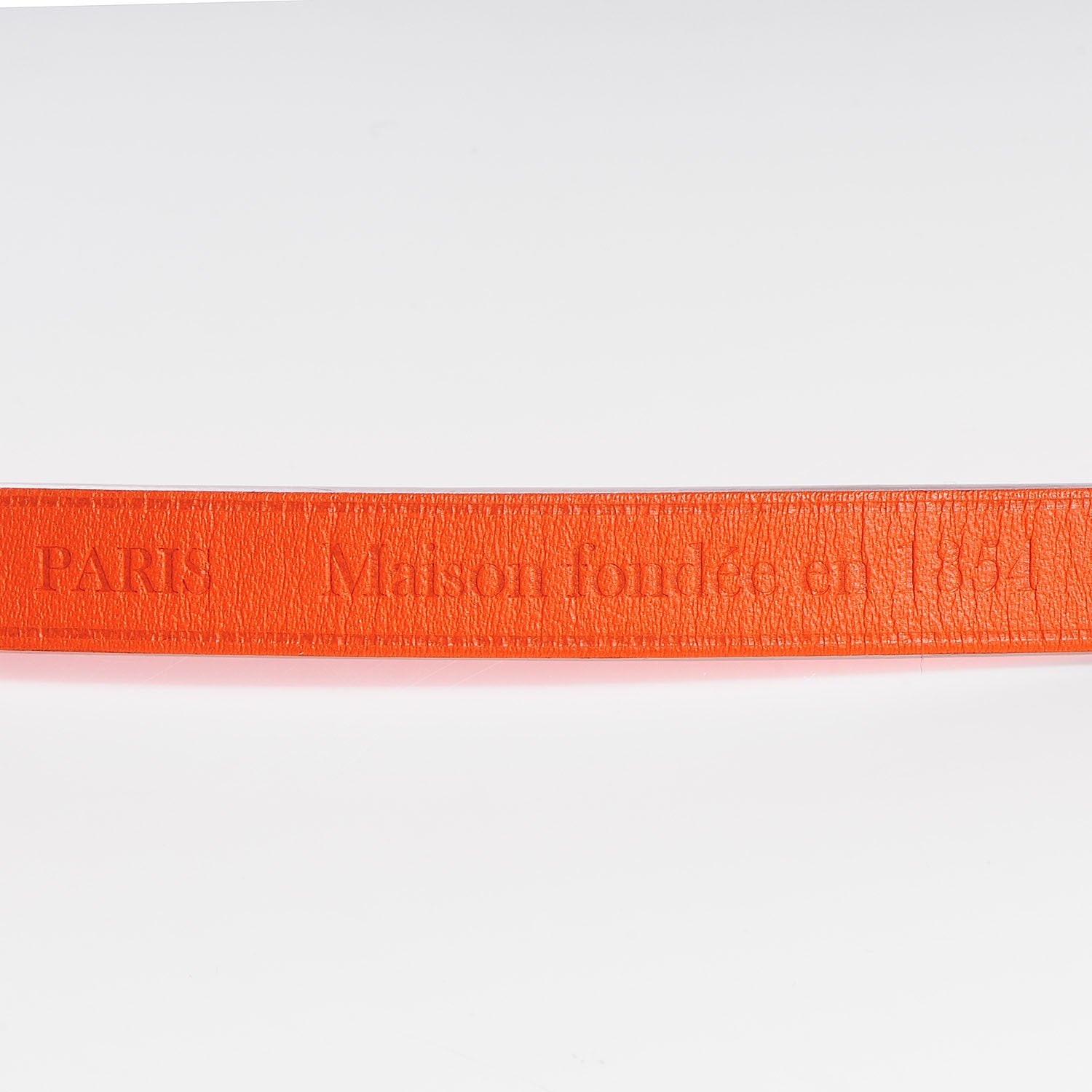Louis Vuitton Calfskin Stamp It Bracelet 17 Piment 6 of 10