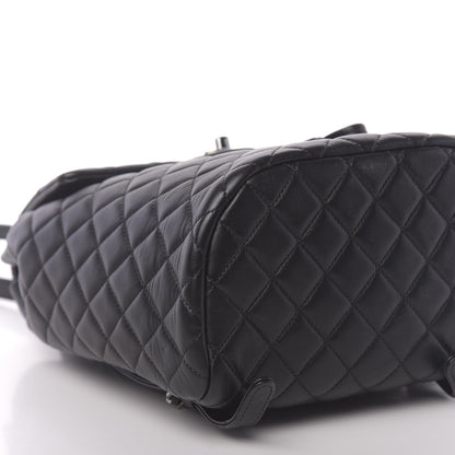Chanel Lambskin Quilted Small Urban Spirit Backpack Black 7 of 9