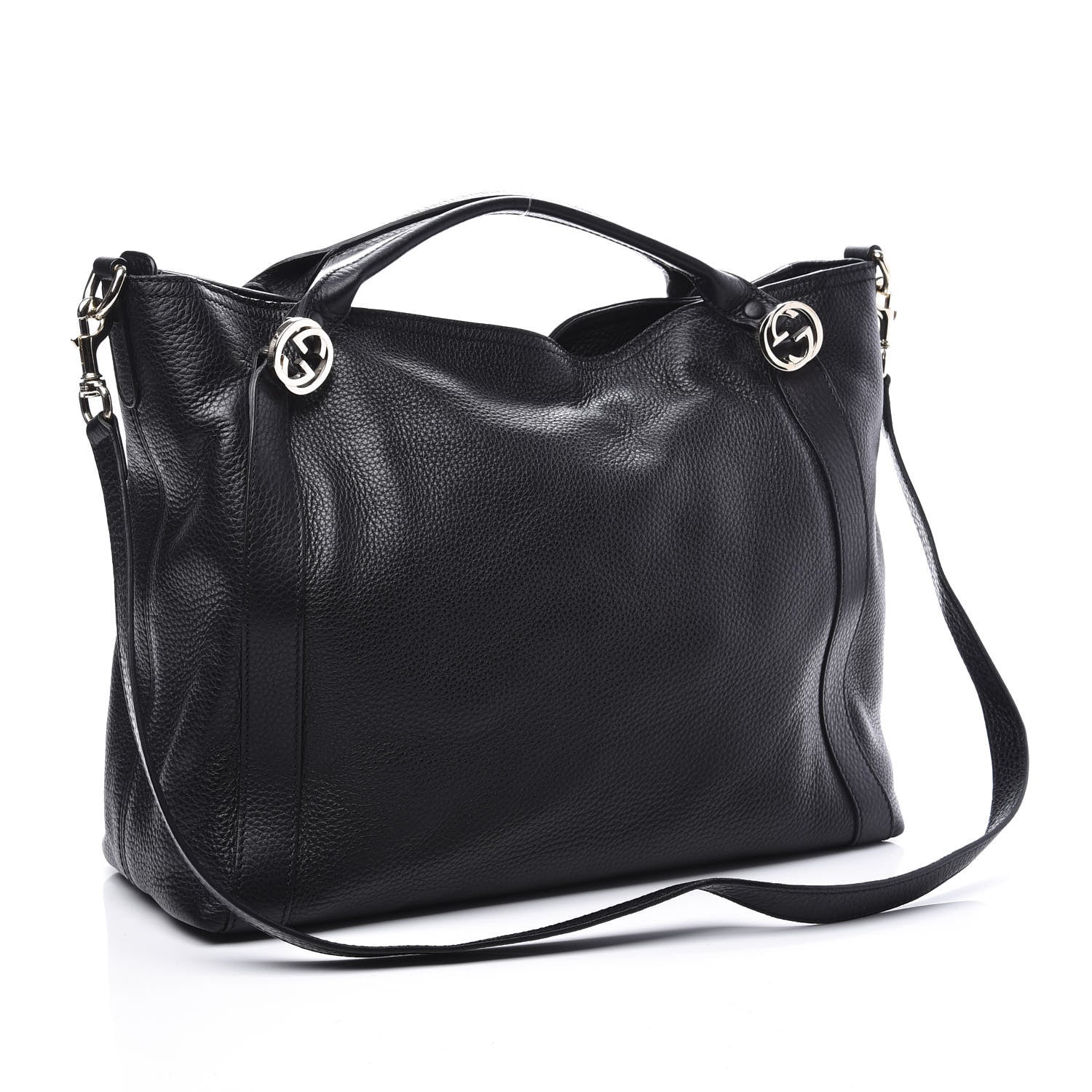 Gucci Cellarius Calfskin Medium Miss GG Top Handle Bag Black 2 of 10