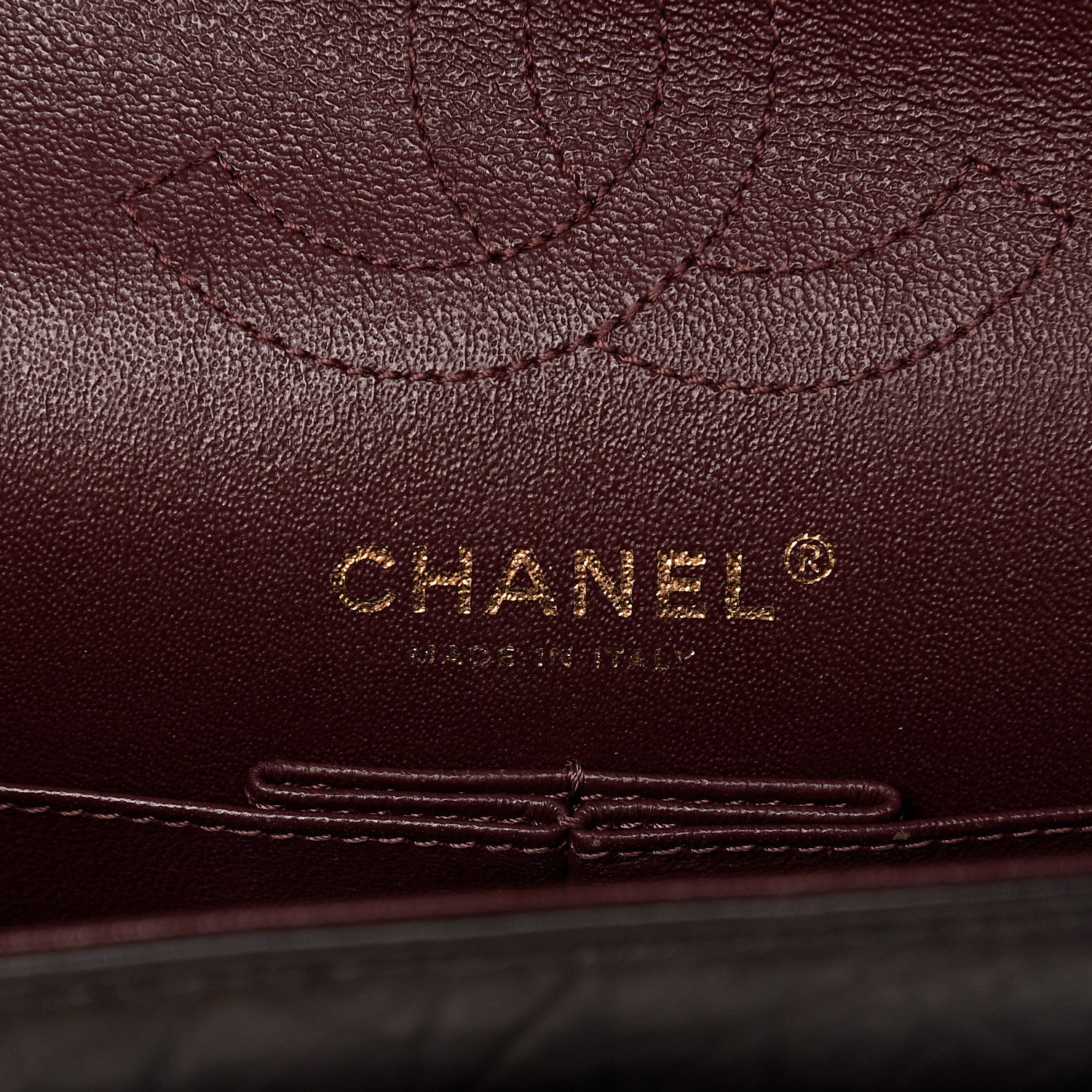 Chanel Aged Calfskin Chevron Quilted 2.55 Reissue 224 Flap Black 5 of 10