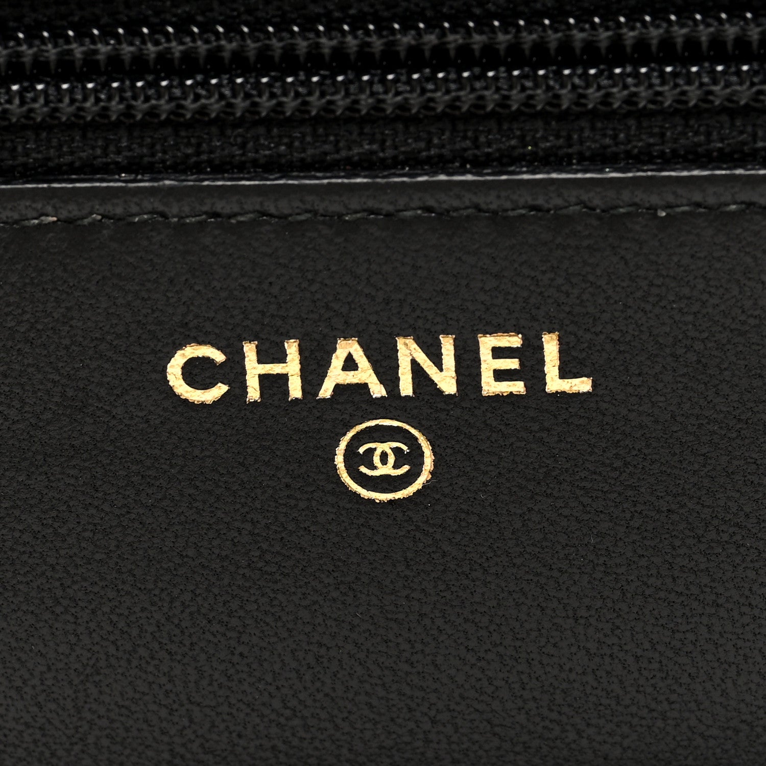 Chanel Lambskin Quilted Trendy CC Wallet On Chain WOC Black 6 of 10